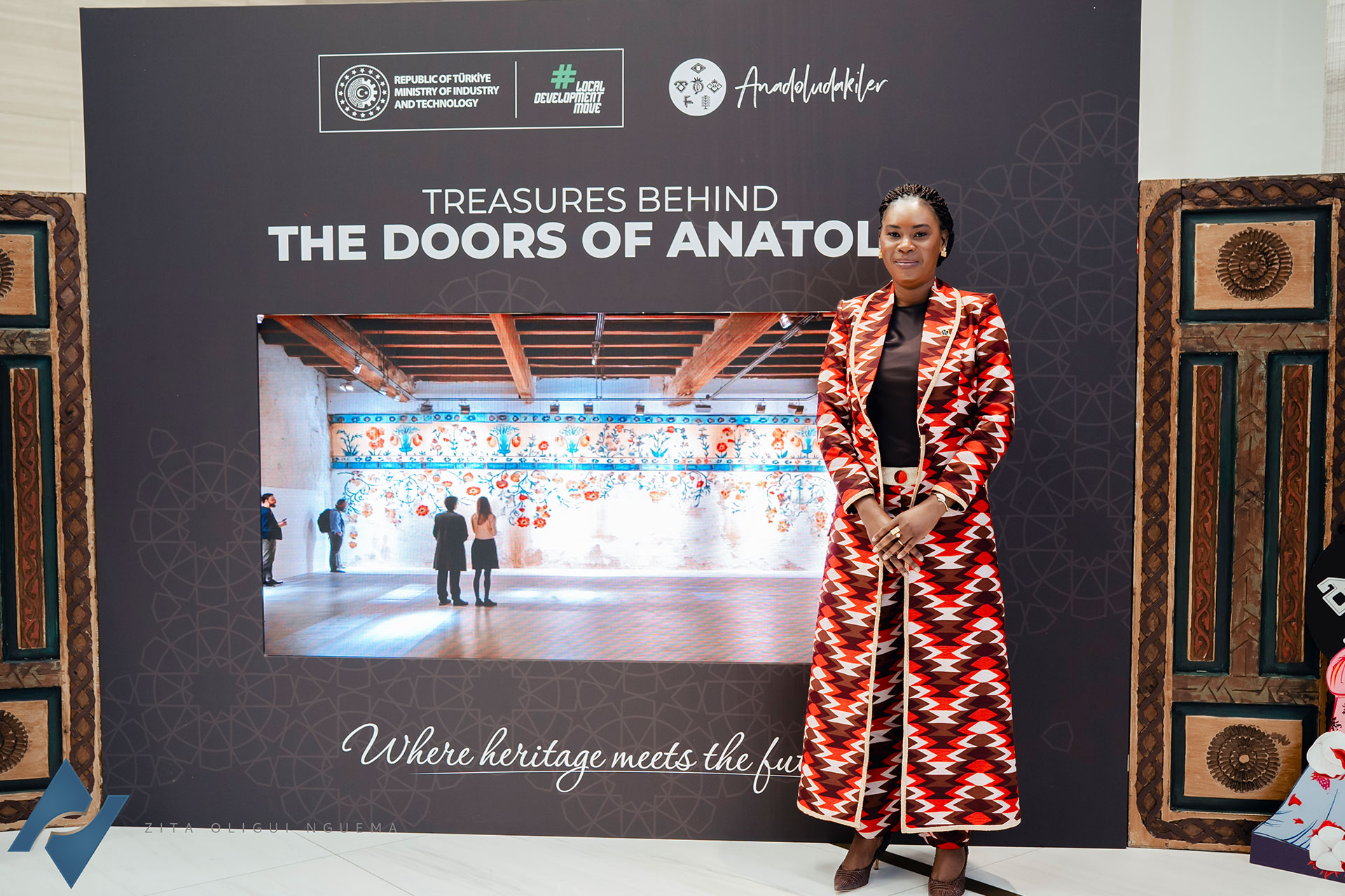 New York : Zita Oligui Nguema à la découverte des trésors de l’Anatolie