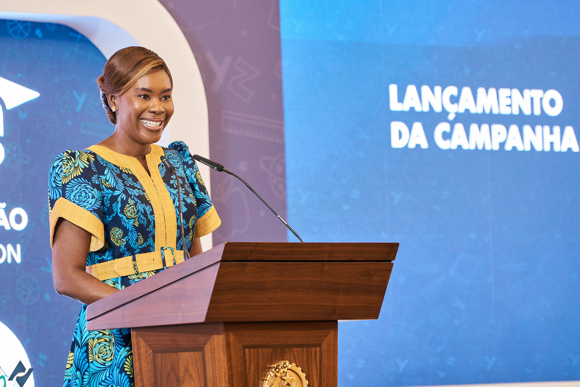 En Angola, Madame Zita Oligui Nguema participe au lancement de la campagne #BuildingResilience