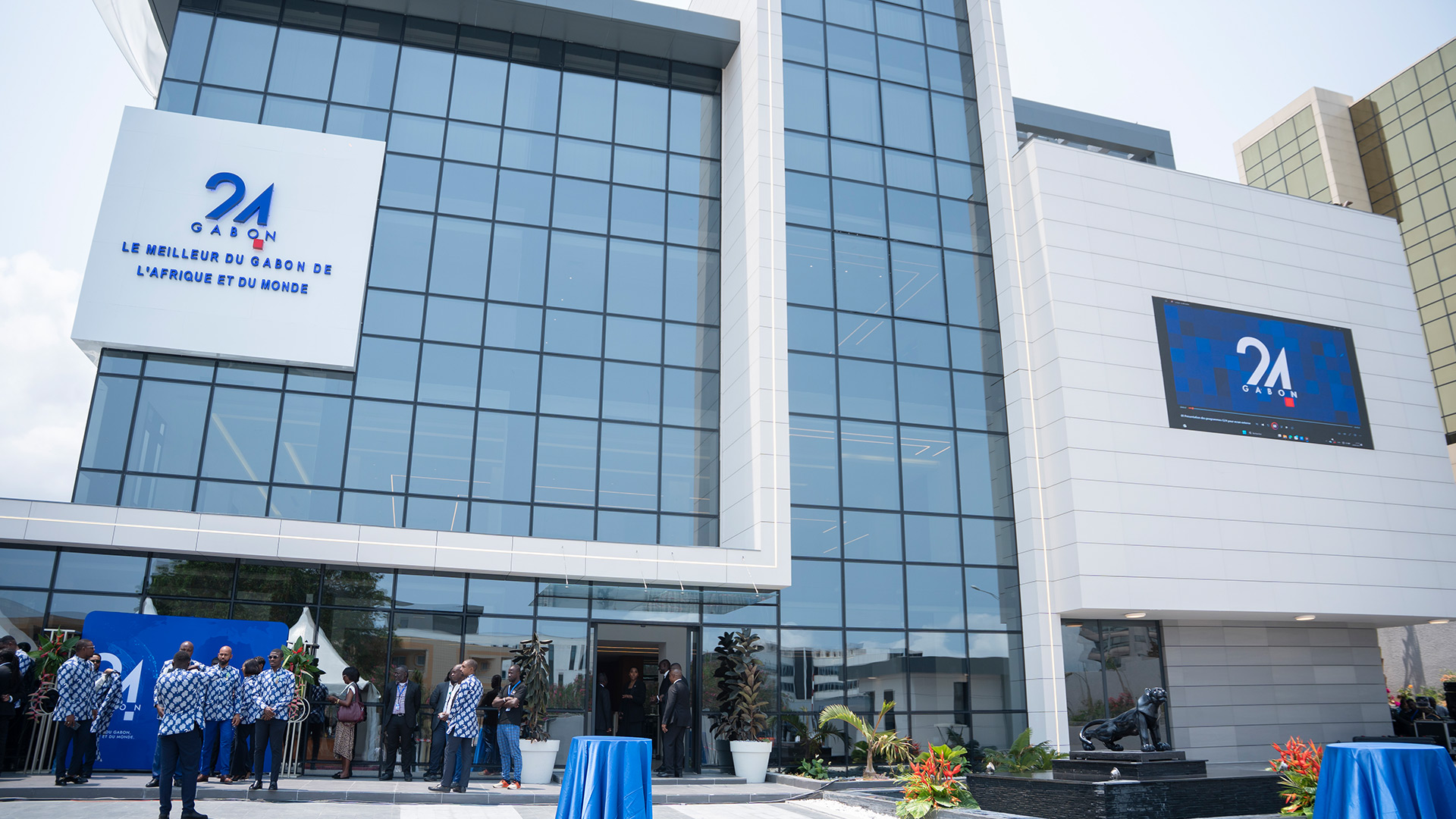 Gabon 24 inaugure son nouveau siège : La Maison Brice Clotaire Oligui Nguema