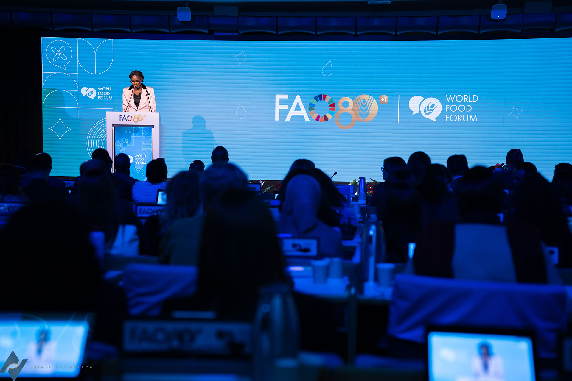 Allocution de Mme Zita Oligui Nguema à la cérémonie d'ouverture du Forum Mondial de la Jeunesse à Rome